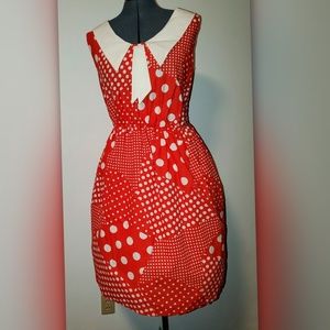 Red/White Polka Dot Dress